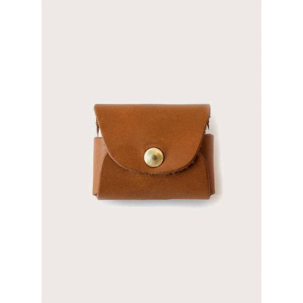 NEW WP STANDARD women's leather airpods case in tan